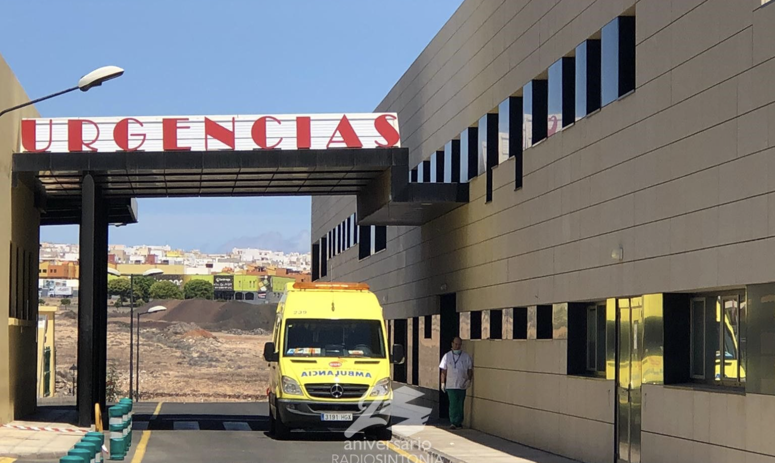 Herido grave tras chocar con un muro en Costa Calma