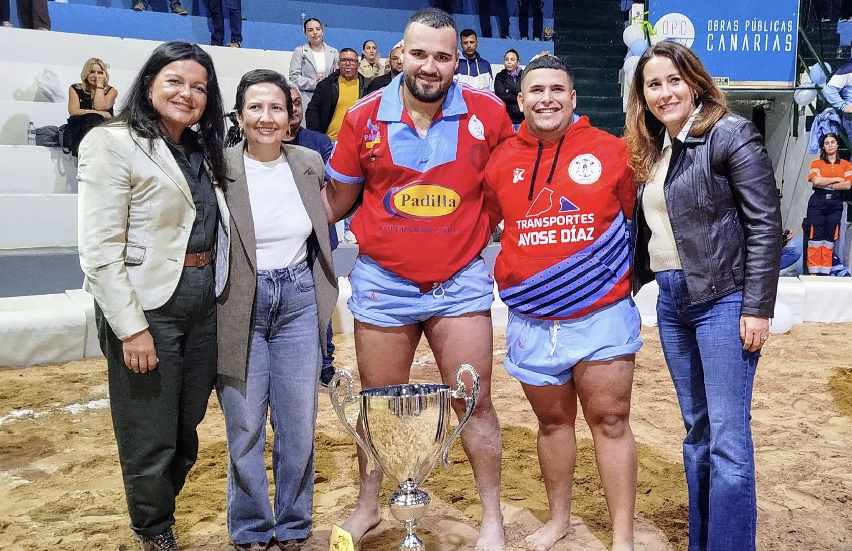 Jandía Saladar Champions of the Insular Canarian Wrestling League