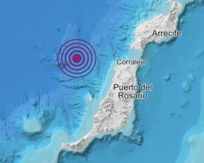 Magnitude 2.9 Earthquake off the Coast of El Cotillo