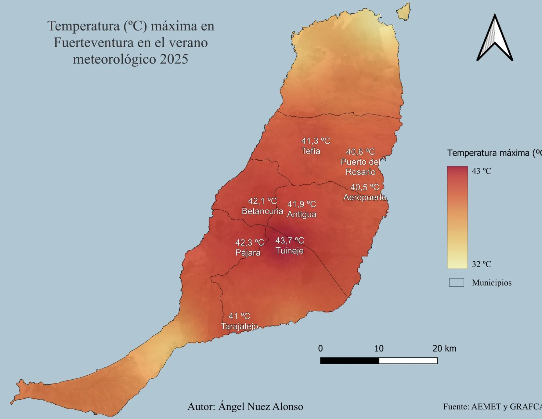 Climate Change Caused an Scorching August in Fuerteventura