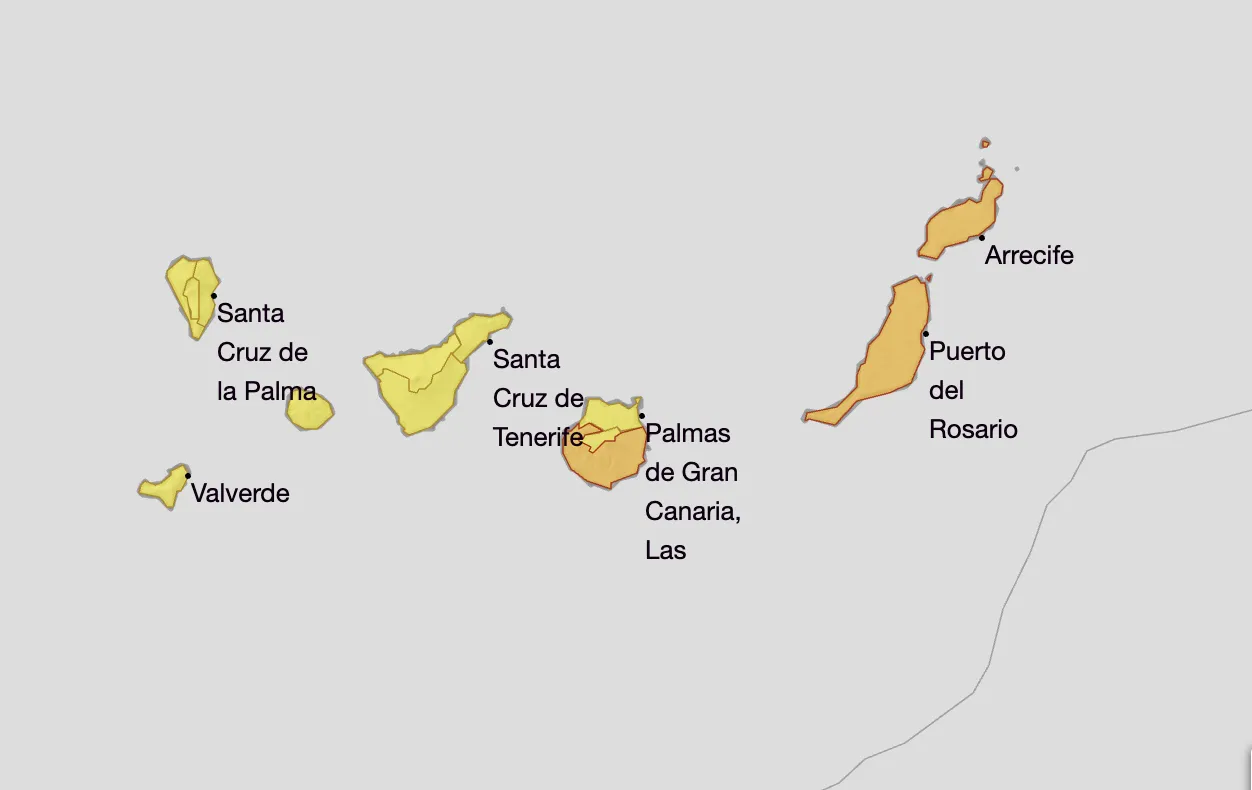 Orange Alert for Expected Temperatures This Friday