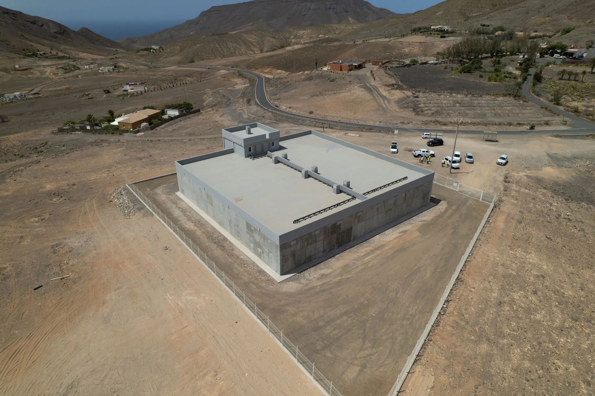 Improvement of Water Distribution in the South: Guerime Reservoir and Pumping Station at Marcos Sánchez