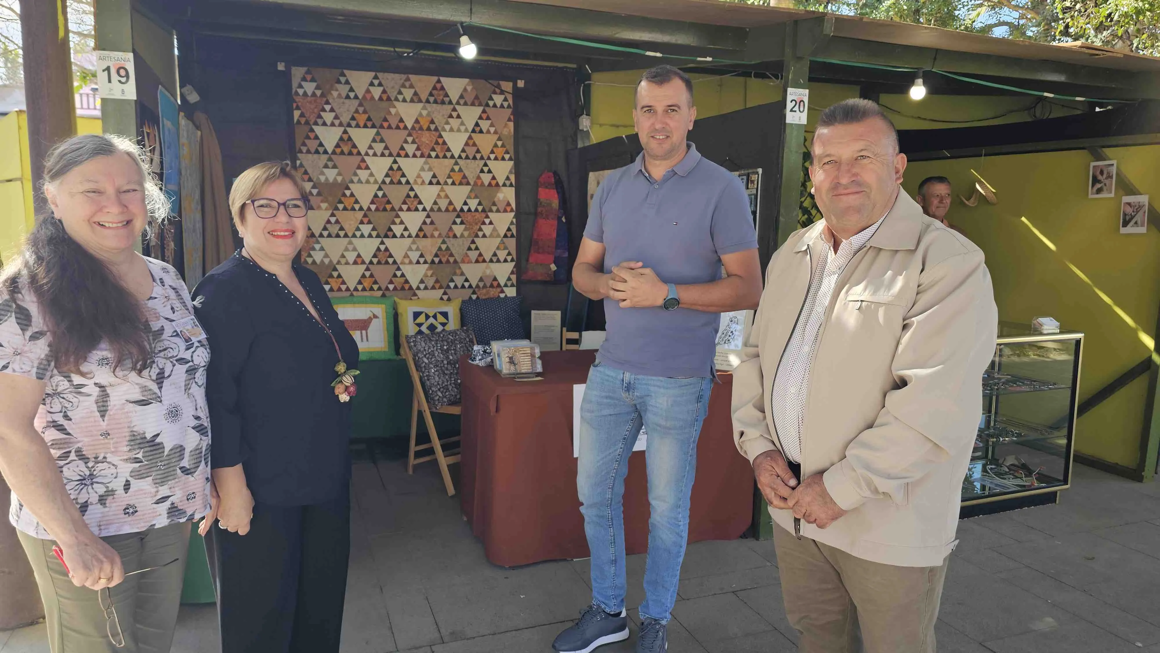 Opening of the 5th Meeting and Craft Fair of Antigua Featuring New and Young Artisans