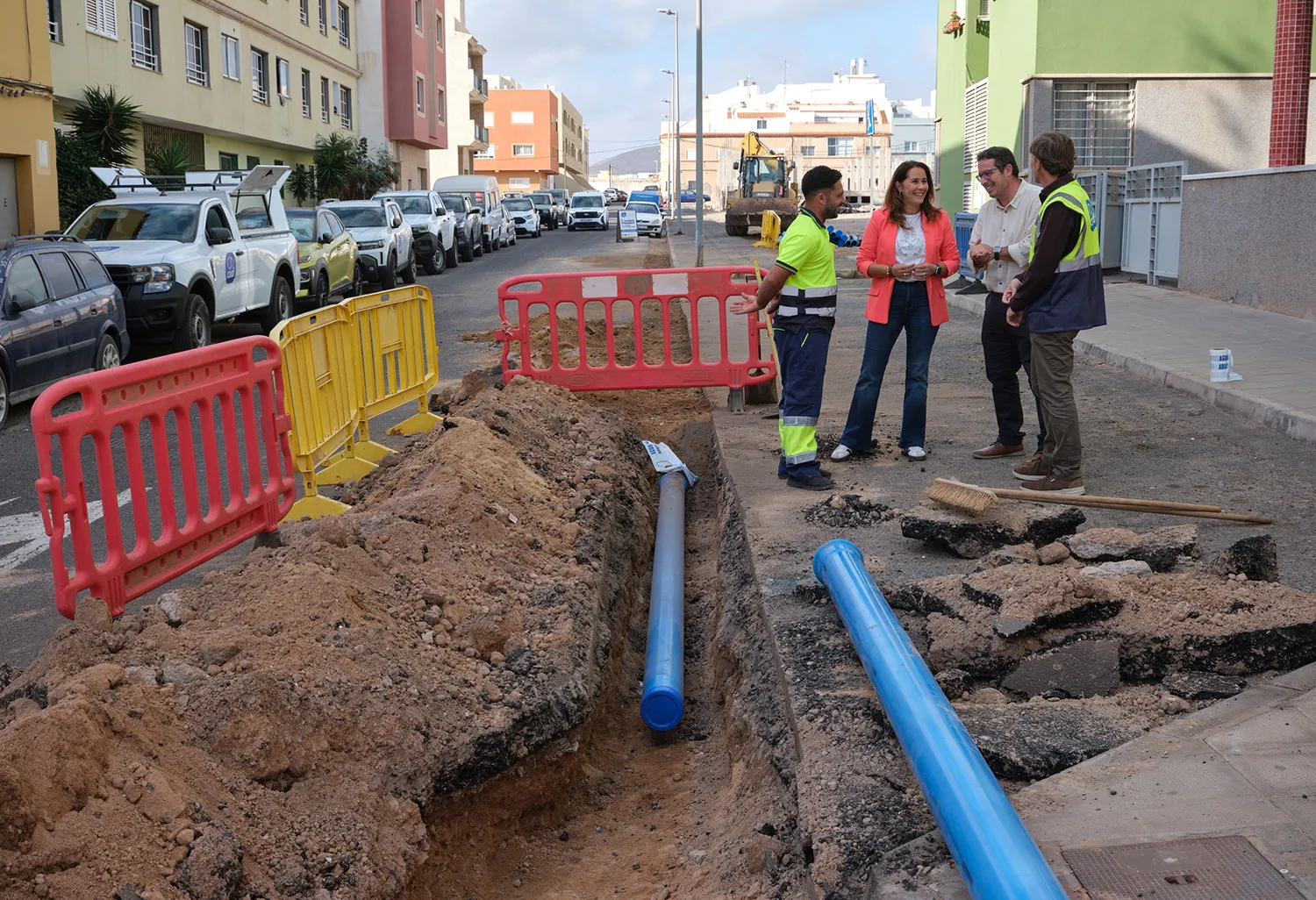 CAAF Upgrades 370 Metres of Distribution Network on Pelayo Street