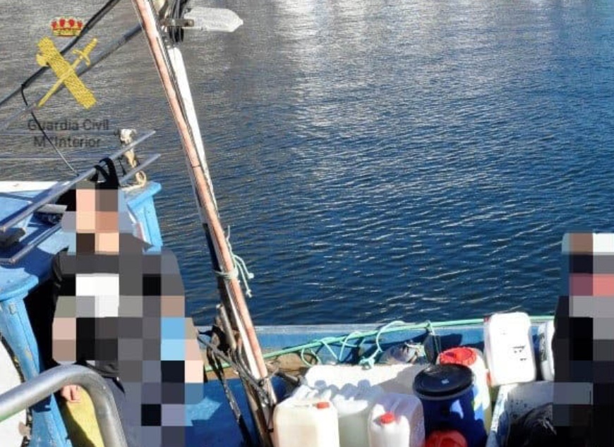 Detenidos en Fuerteventura con dos embarcaciones y combustible para narco-lanchas