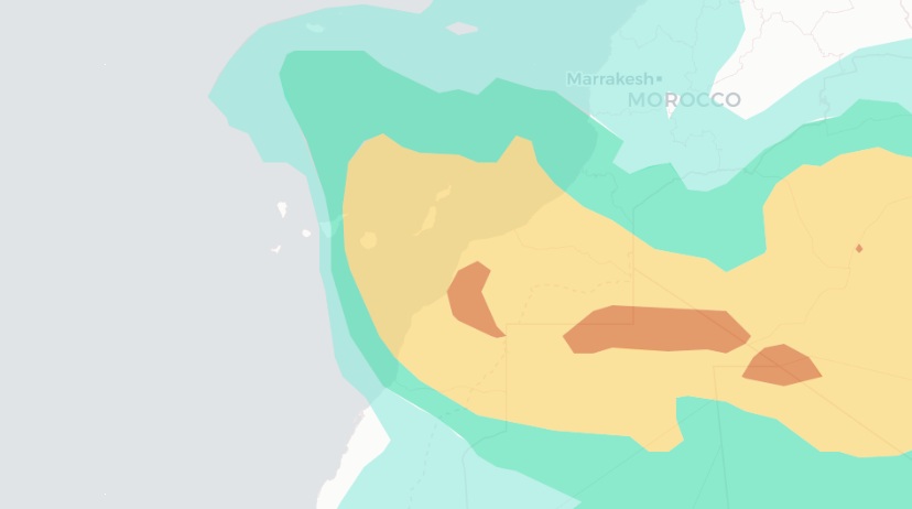 La fuerte intrusi&oacute;n de calima se ir&aacute; el s&aacute;bado