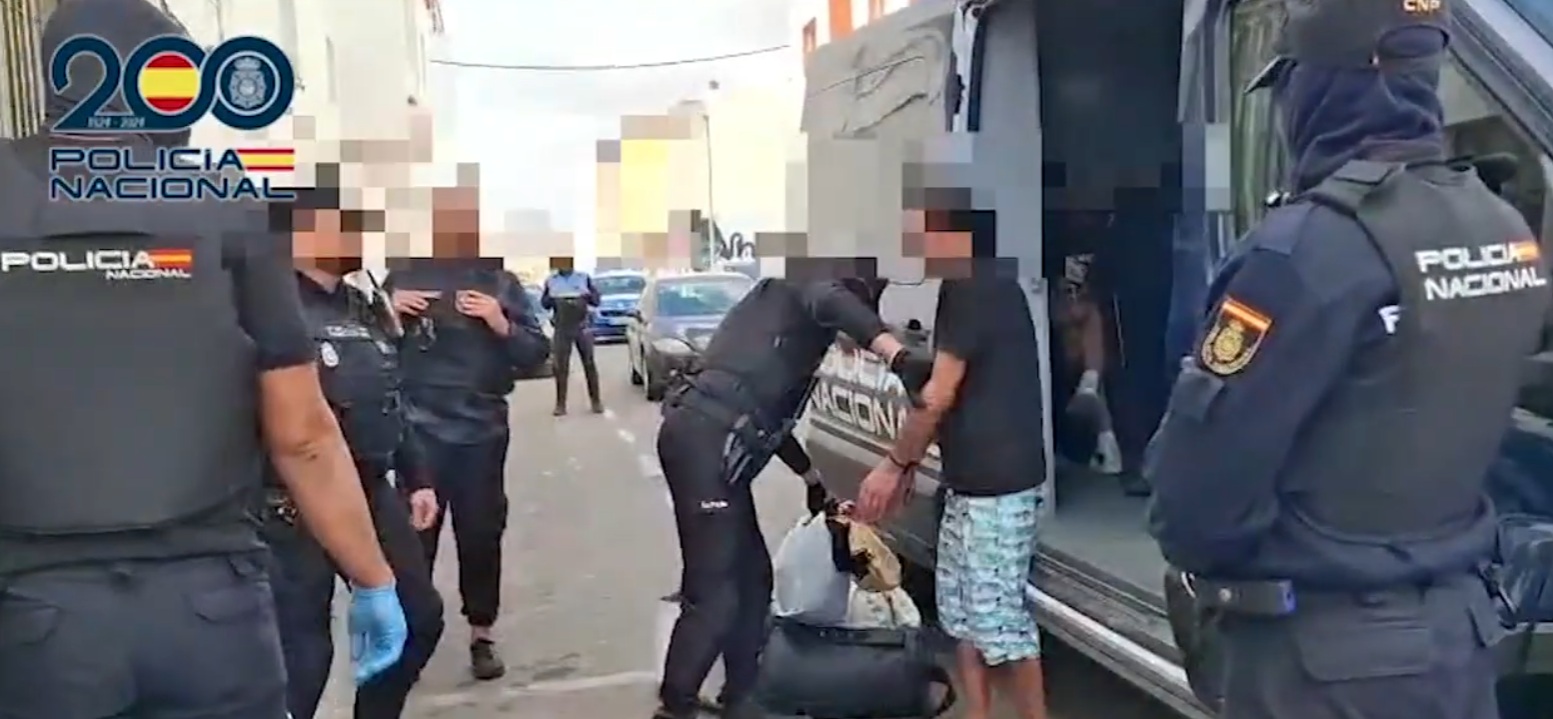 13  detenidos de una banda criminal en Puerto del Rosario