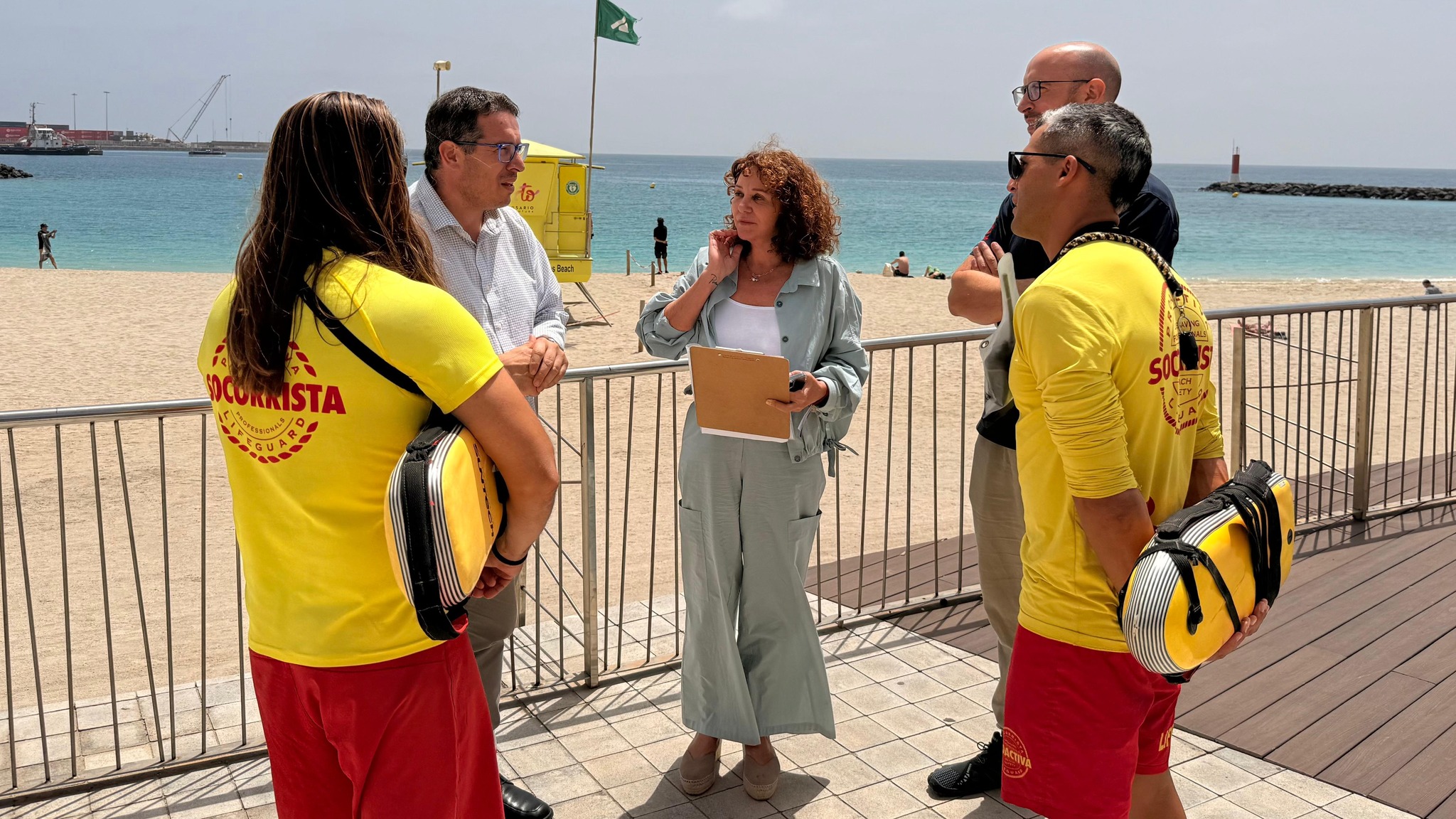 M&aacute;s playas y m&aacute;s medios en el socorrismo capitalino