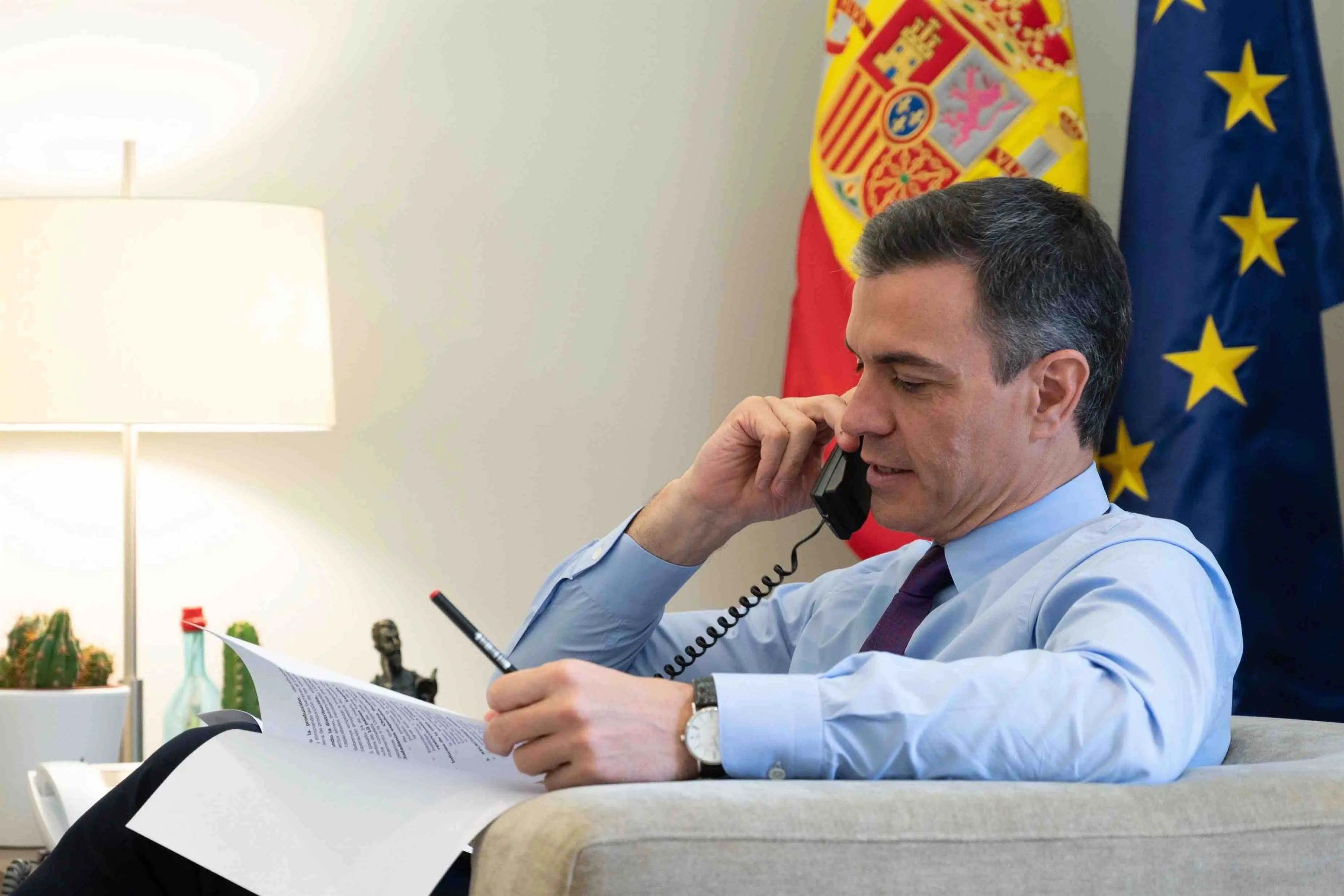 El presidente Sánchez llama finalmente a Fernando Clavijo - Noticias  Fuerteventura
