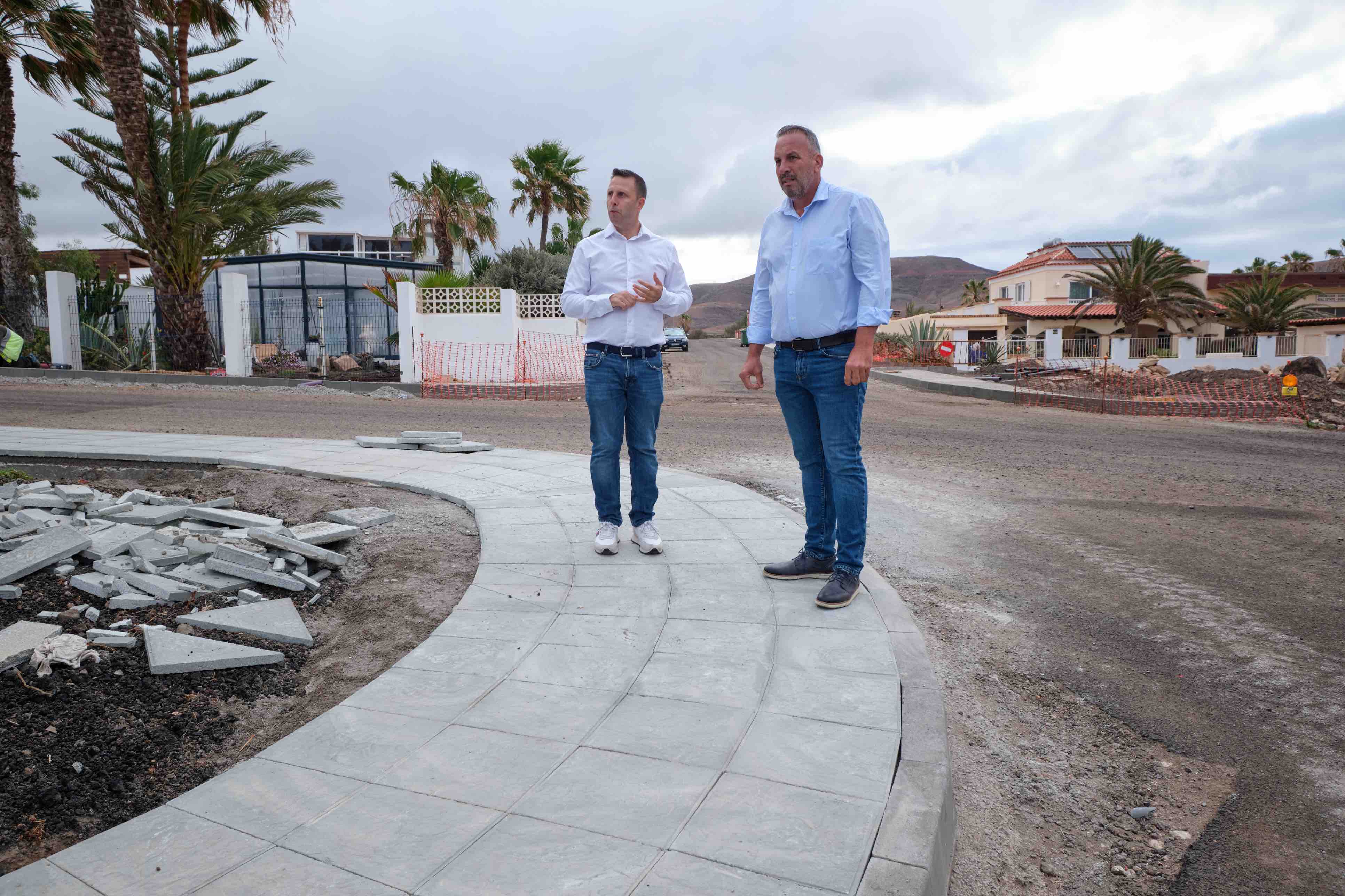 Avanzan a buen ritmo las obras de la urbanizaci&oacute;n de La Pared