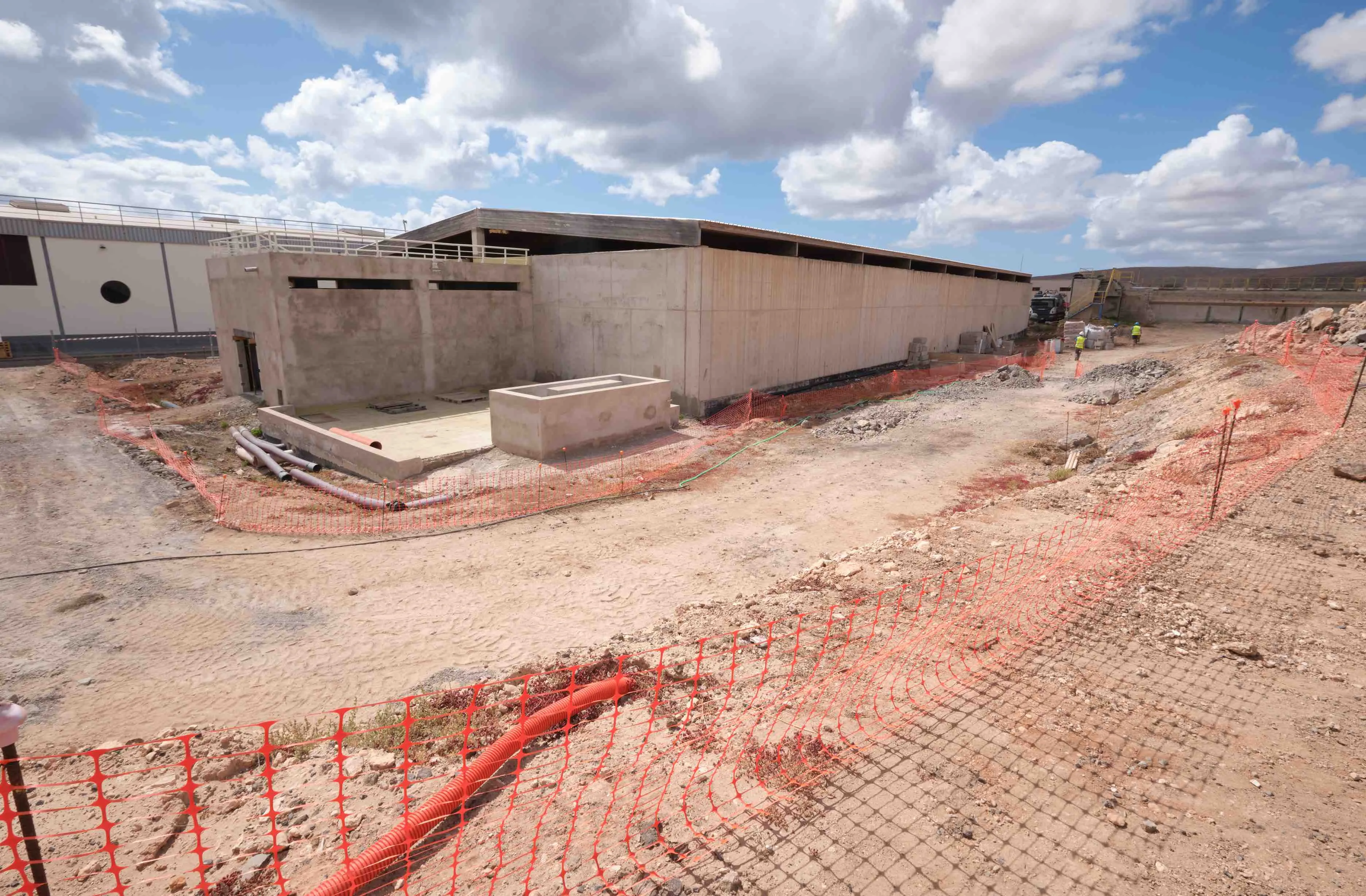 Final Stage of the Laminating Plant Construction in Puerto del Rosario