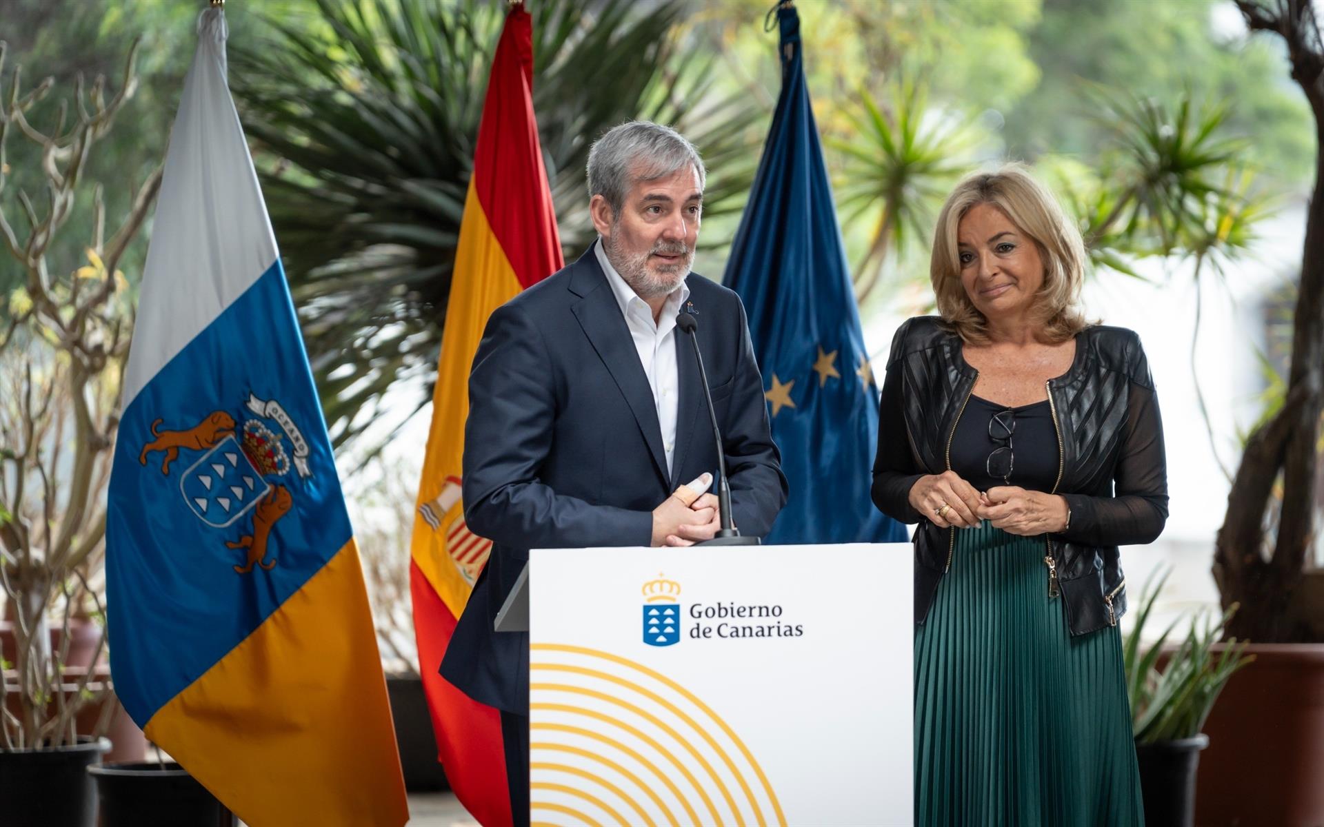 Clavijo lamenta una "quiebra" en la confianza de Canarias con el Gobierno tras la gesti&oacute;n del 'Mv Hondius'