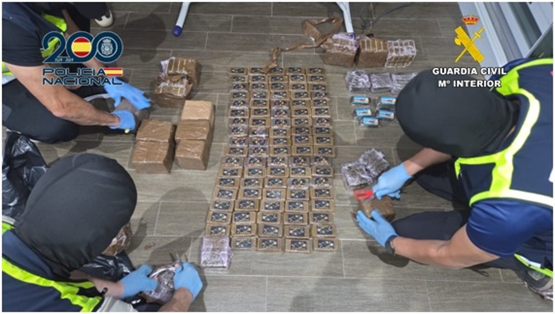 Desarticulada una de las redes m&aacute;s potentes del narcotr&aacute;fico en Canarias