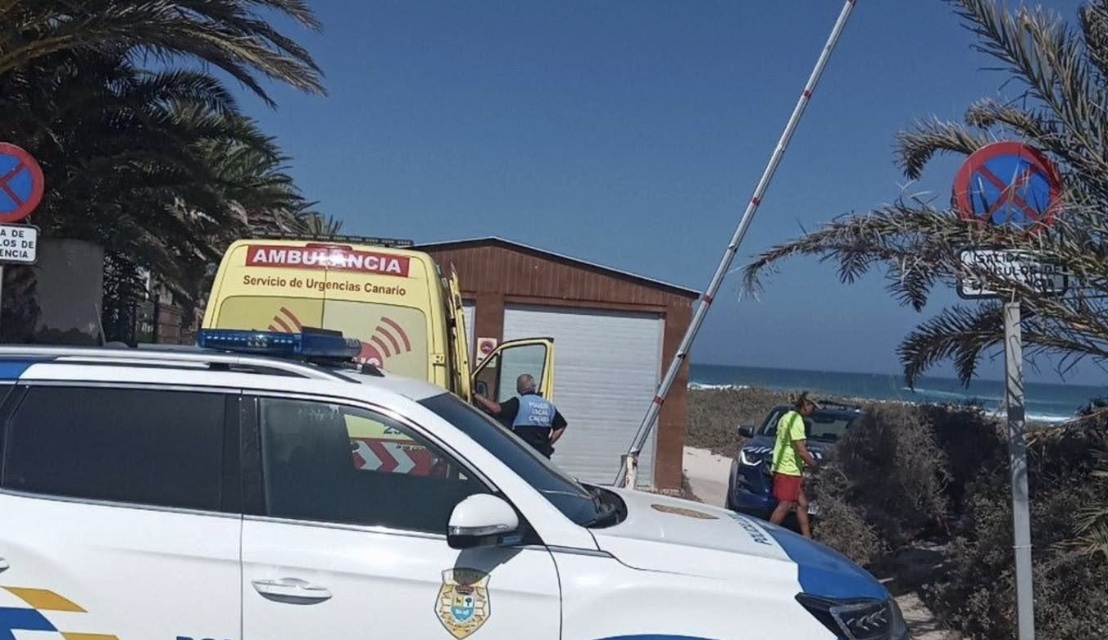 Rescatado grave un ahogado en Corralejo