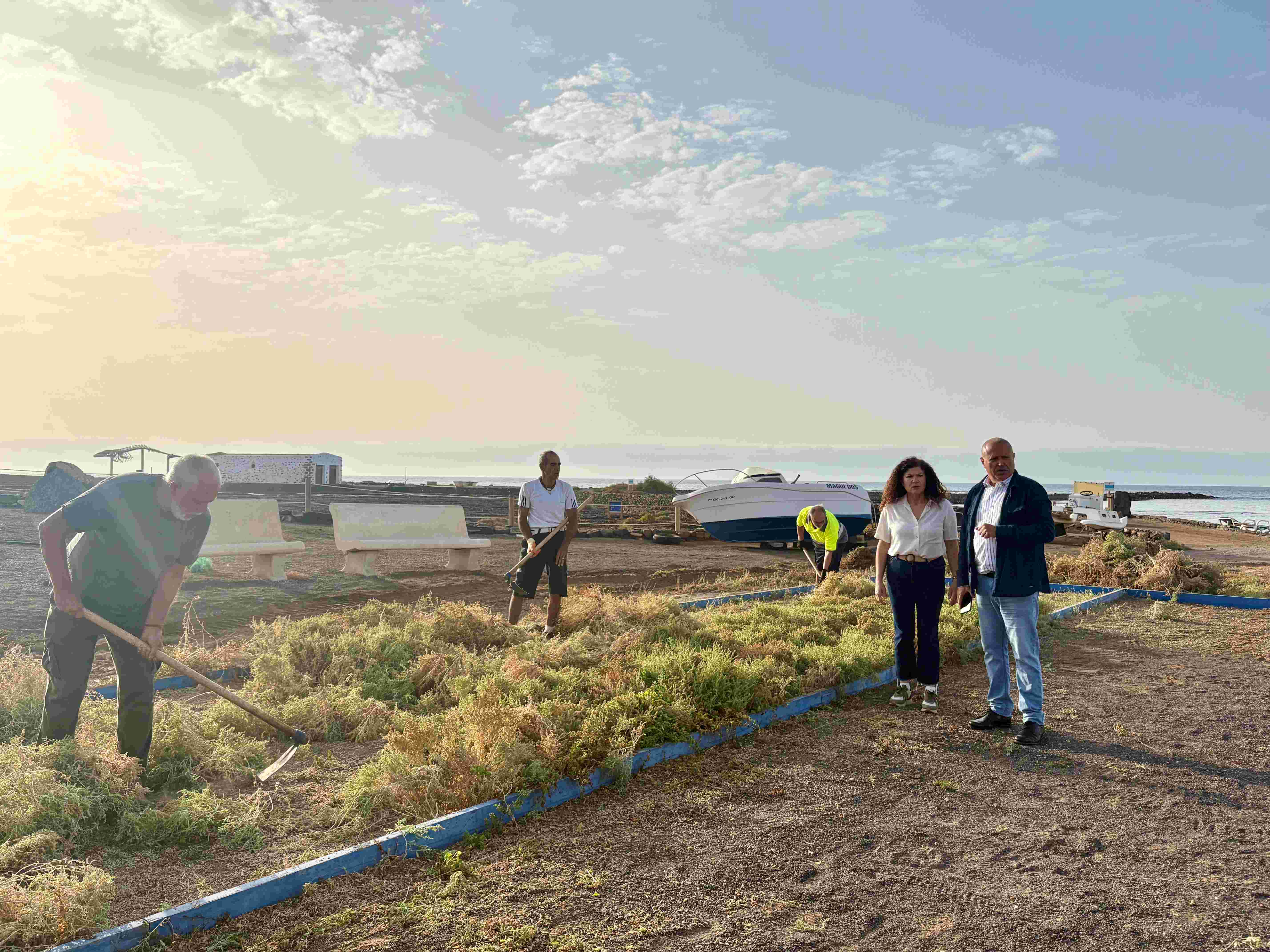 Antigua inicia un plan de limpieza en Las Salinas del Carmen