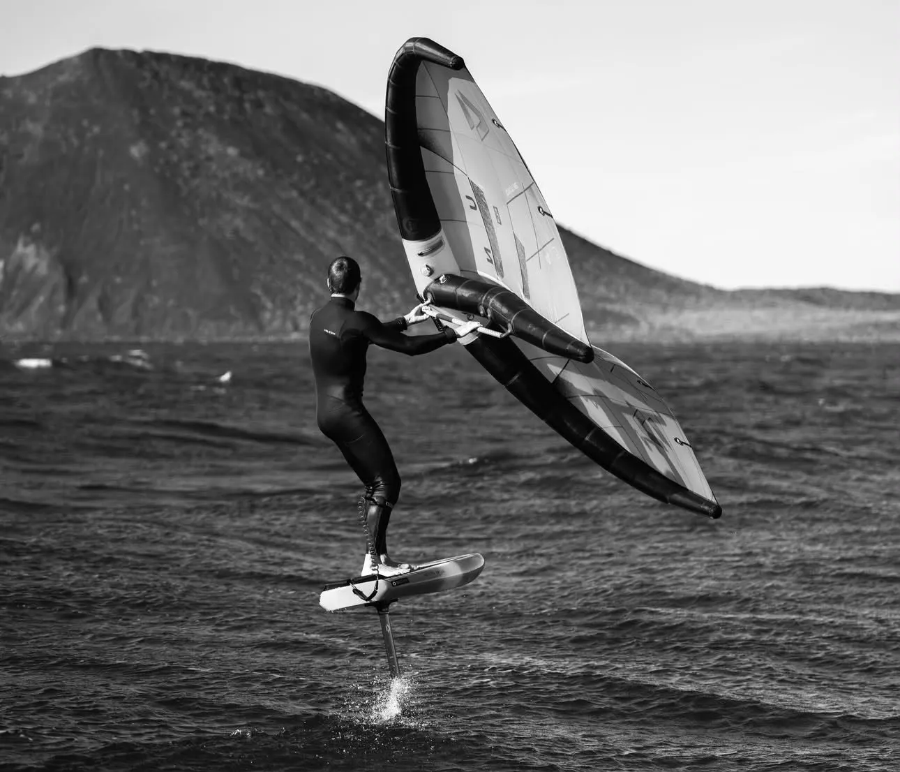 Miguel Bernardeau Takes Up Wingfoiling in Fuerteventura Miguel Bernardeau Takes Up Wingfoiling in Fuerteventura