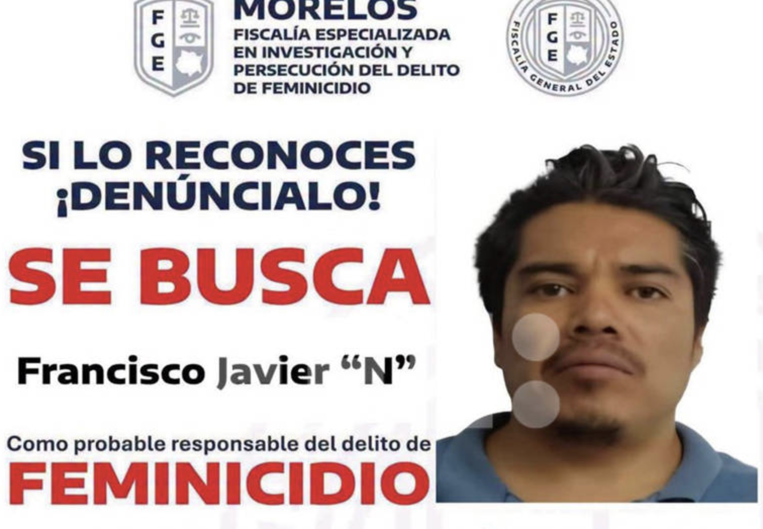 M&eacute;xico difunde la ficha de b&uacute;squeda del sospechoso del asesinato de Claudia Tacoronte