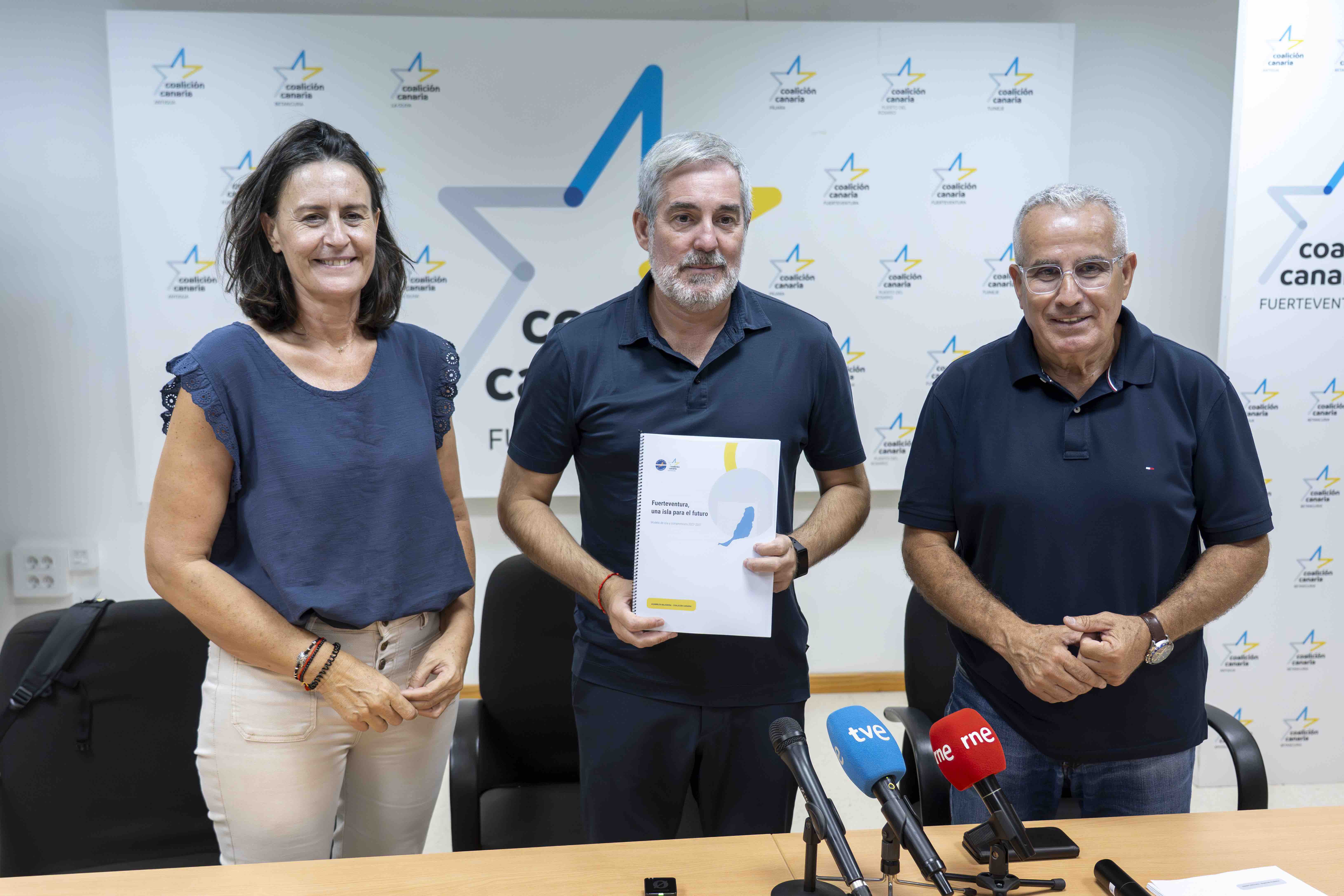 AM-CC respalda la candidatura de Fernando Clavijo a la Presidencia de Canarias para las pr&oacute;ximas elecciones