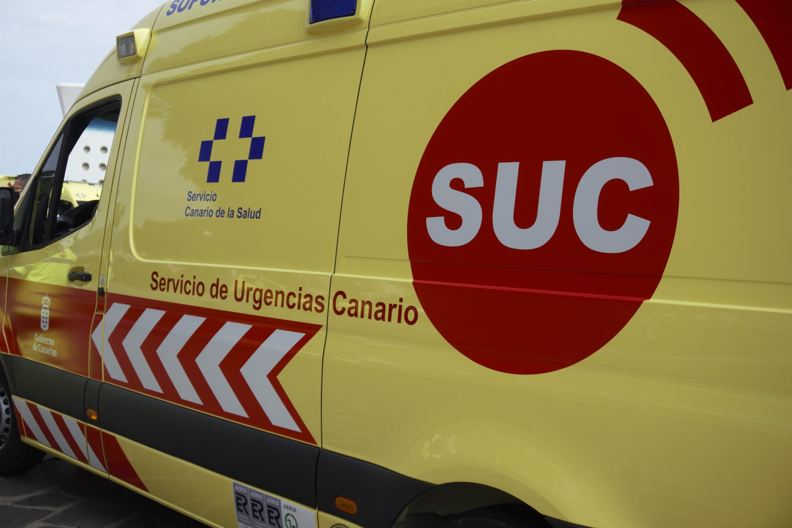 Herido al salirse de la carretera en la FV2 en direcci&oacute;n Pozo Negro