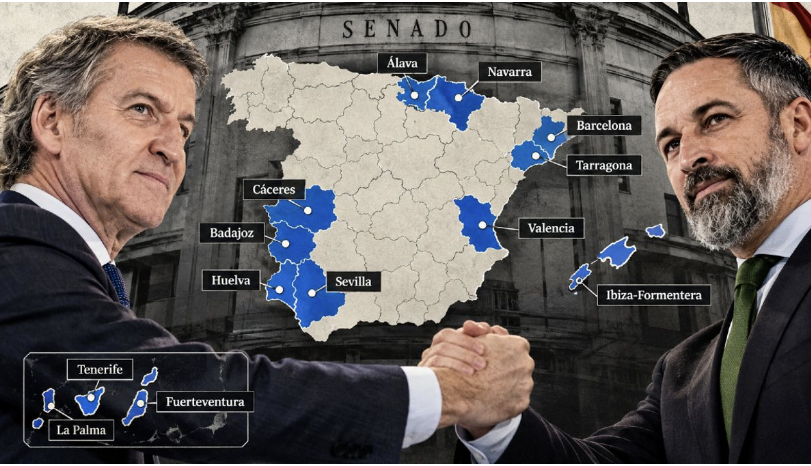 PP y Vox si tienen sobre la mesa posibles alianzas en circunscripciones como Fuerteventura al senado