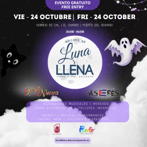 Puerto del Rosario, luna