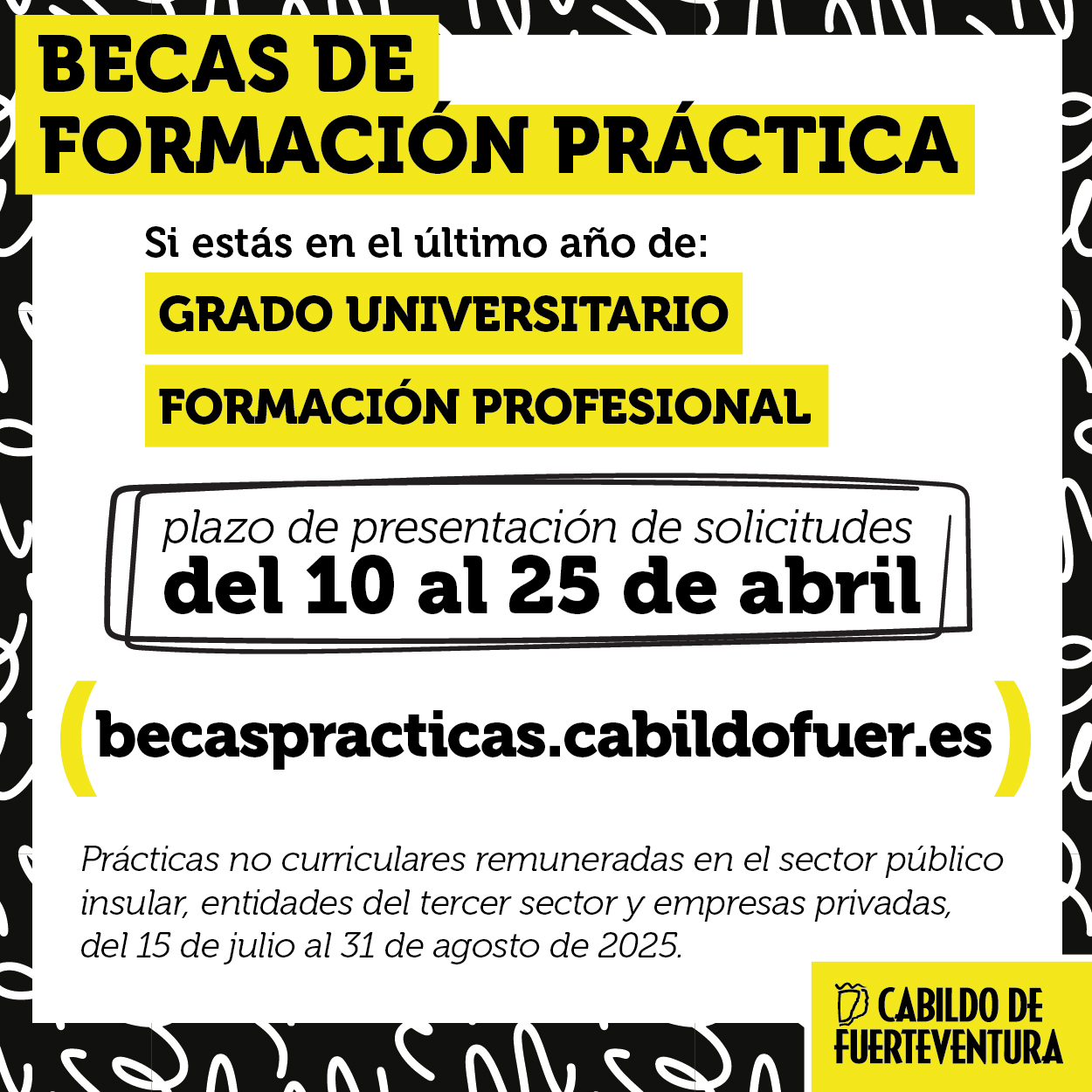 becas practicas cabildo