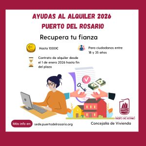 Subvenciones Fianza puerto del rosario 26