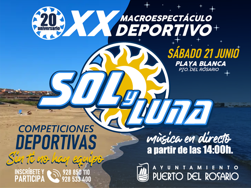 sol y luna grande puerto del rosario 2025